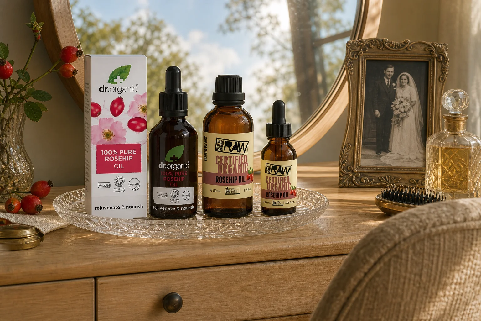 Rosehip Oil featuring Dr Organic Rosehip Oil 100% Pure 50ml, Every Bit Organic Rosehip Oil 50ml, Every Bit Organic Rosehip Oi