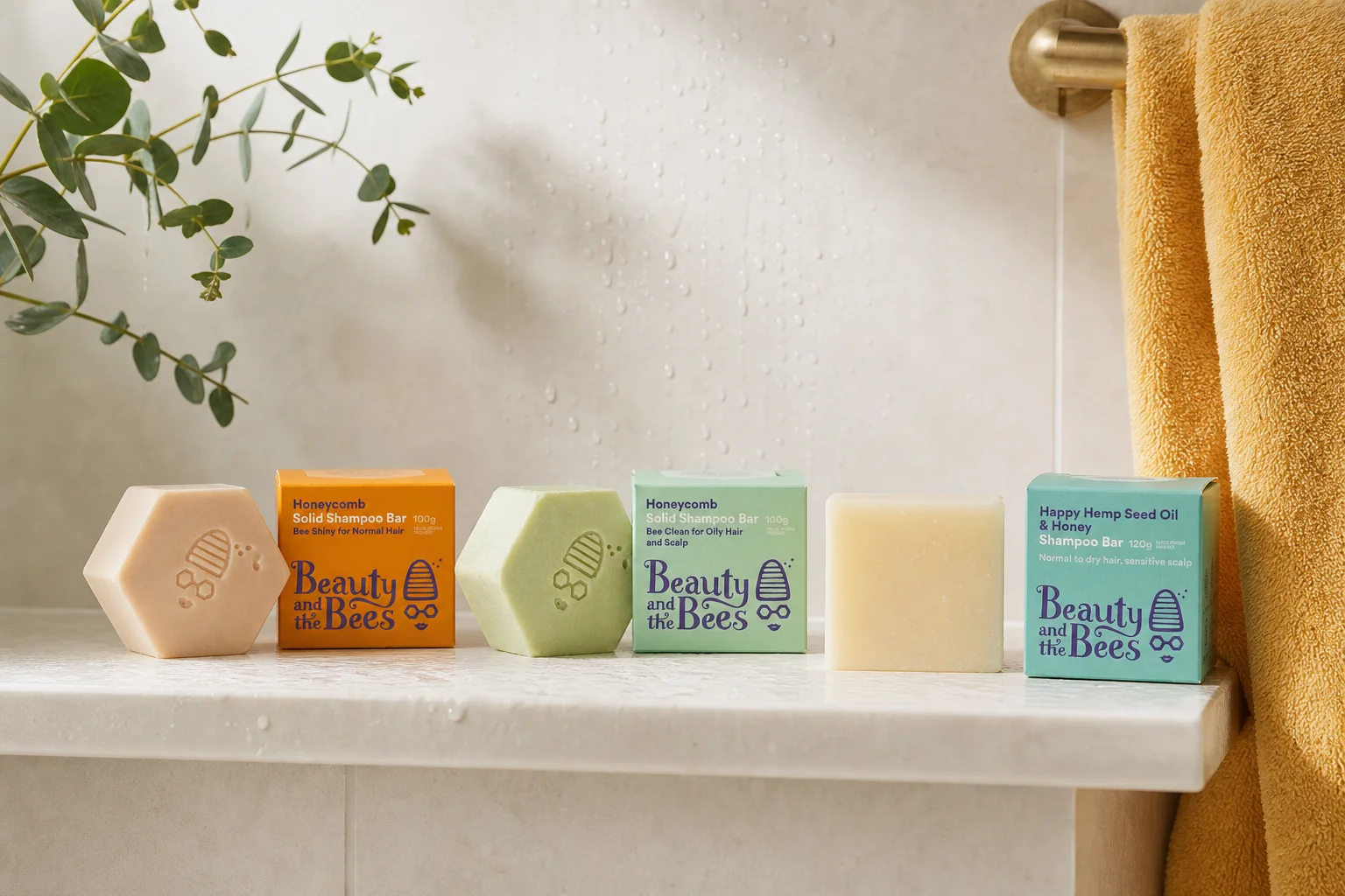Bars featuring Beauty and the Bees Shampoo Bar pH Balanced for Normal Hair 100g, Beauty and the Bees Shampoo Bar pH Balanced 
