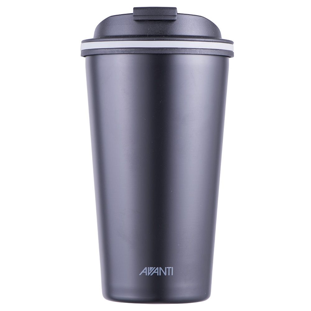 Avanti Stainless Steel Insulated Coffee Cup 410ml Black Shop Naturally