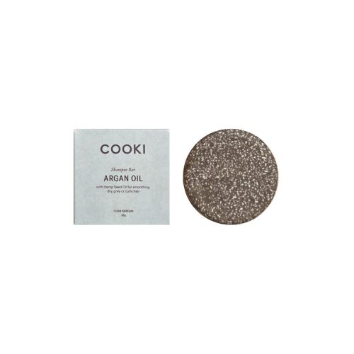 Cooki Haircare Argan Oil Shampoo Bar 65g Tin