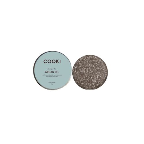 Cooki Haircare Argan Oil Shampoo Bar 65g Tin
