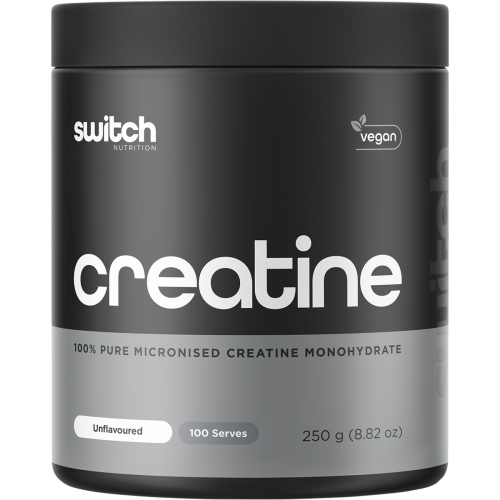 Switch Nutrition Creatine 100% Pure Micronized Monohydrate Unflavoured 250g