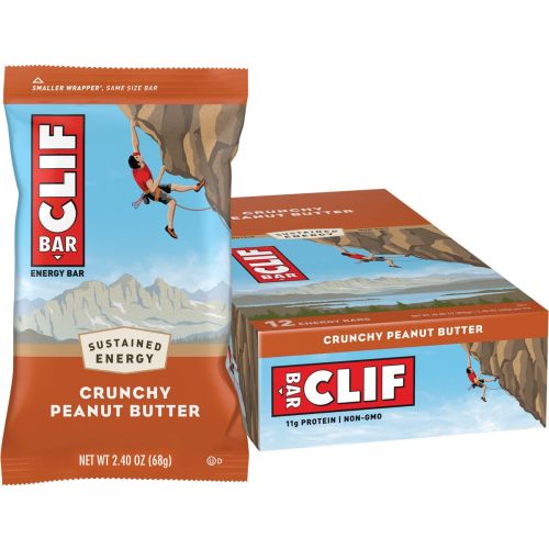 Clif Energy Bar Crunchy Peanut Butter Box of 12