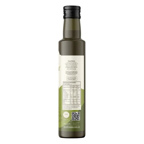 Hemp Foods Organic Hemp Gold Seed Oil 500ml