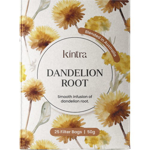 Kintra Blends Herbal Tea Bags Dandelion Root 25 pack