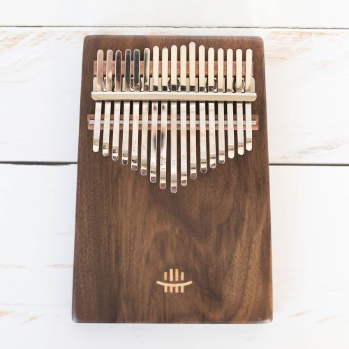 Hluru Kalimba 17 Key Solid Walnut in C Major