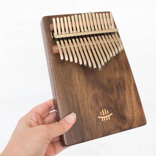 Hluru Kalimba 17 Key Solid Walnut in C Major