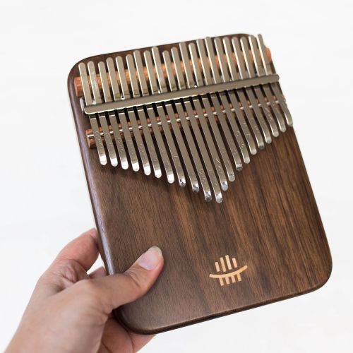 Hluru Kalimba 21 Key Solid Walnut in C Major