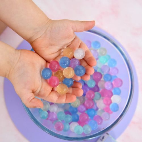 No Nasties Biodegradable Water Beads Unicorn Bubbles 10g