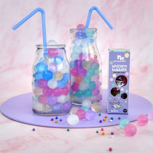 No Nasties Biodegradable Water Beads Unicorn Bubbles 10g