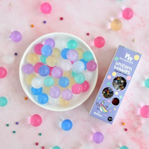 No Nasties Biodegradable Water Beads Unicorn Bubbles 10g