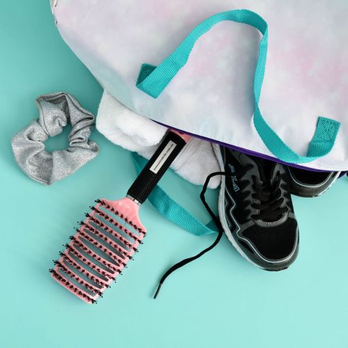 No Nasties Hair Detangler Brush in Pink