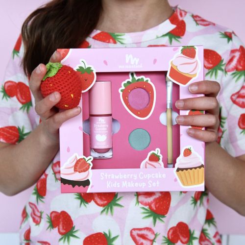 No Nasties Kids Play Makeup Pack Strawberry Cupcake