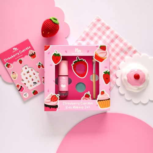 No Nasties Kids Play Makeup Pack Strawberry Cupcake