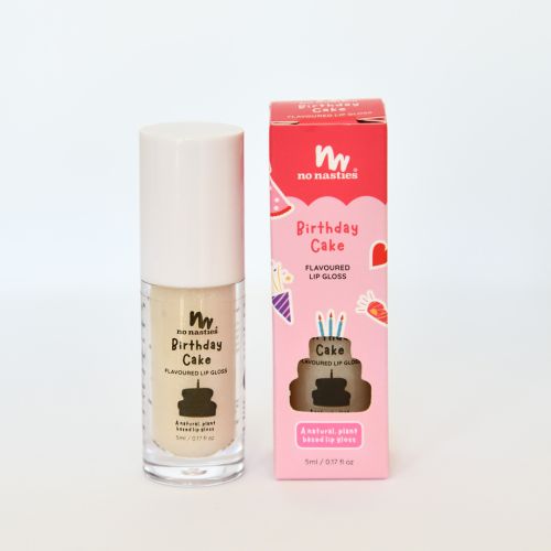 No Nasties Lip Gloss Birthday Cake 5ml