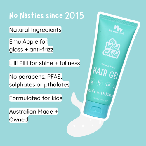 No Nasties Natural Hair Gel 125ml