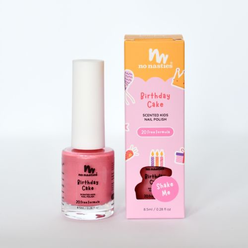 No Nasties Scented Nail Polish Kids Birthday Cake