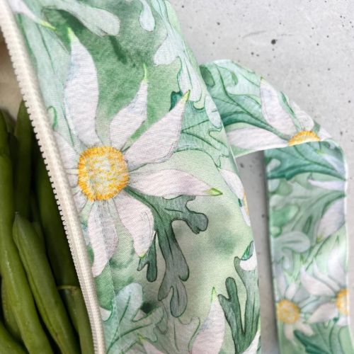 Produce Pod Reusable Produce Bag Flannel Flower