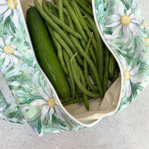 Produce Pod Reusable Produce Bag Flannel Flower