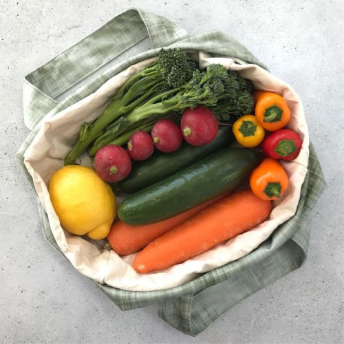 Produce Pod Reusable Produce Bag Gum Leaf