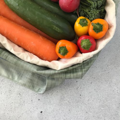 Produce Pod Reusable Produce Bag Gum Leaf