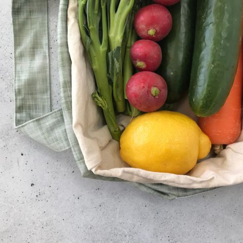 Produce Pod Reusable Produce Bag Gum Leaf