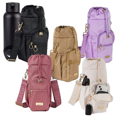 Sachi Crossbody Insulated Water Bottle Bag