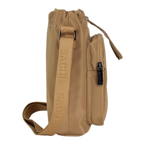 Sachi Crossbody Lite Insulated Water Bottle Bag Latte