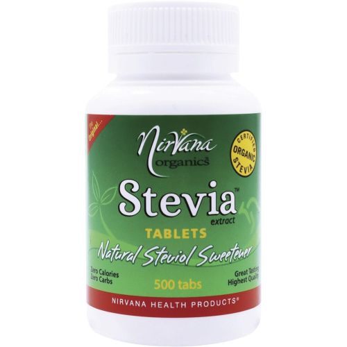 Nirvana Organics Stevia Tablets 500 tabs