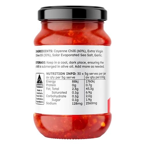 The Broth Sisters Fermented Chilli in 100% Olive Oil 150g