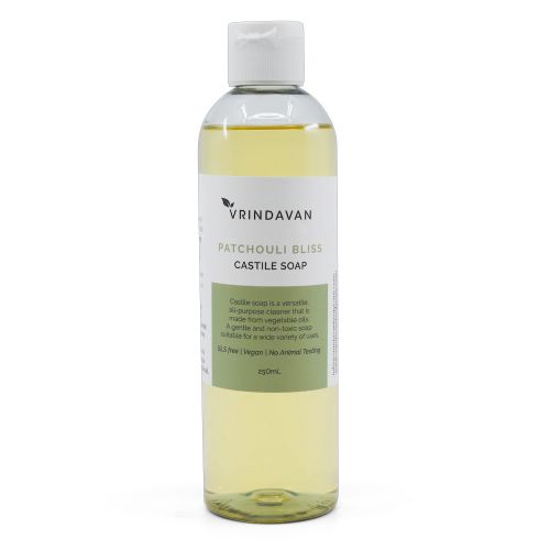 Vrindavan Castile Soap Patchouli Bliss 250ml