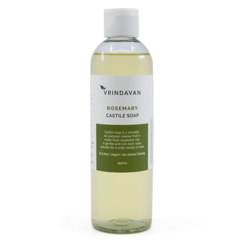 Vrindavan Castile Soap Rosemary 250ml