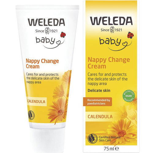 Weleda Calendula Nappy Change Cream 75ml - 3 Pack
