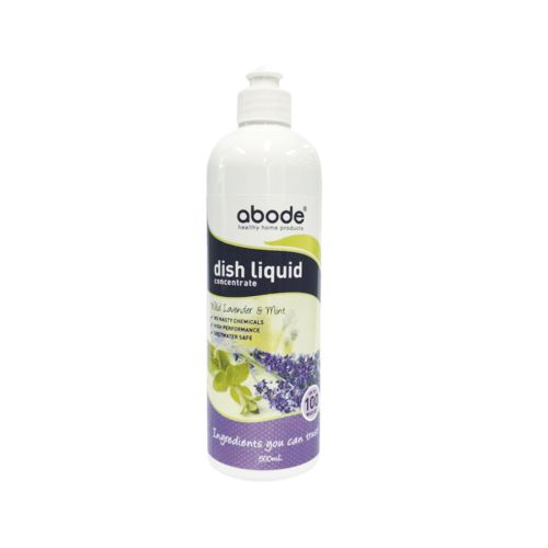Abode Natural Dishwashing Liquid Lavender & Mint 500ml
