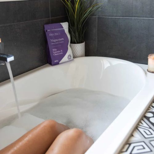 Amazing Oils Magnesium Sleep Bath Flakes 800g