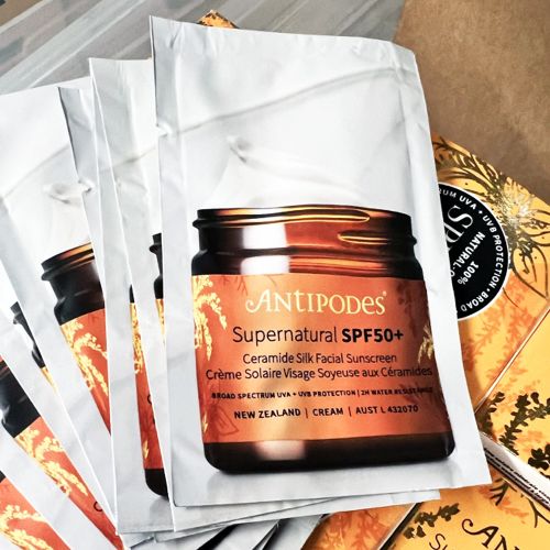 Antipodes Supernatural SPF50+ Sunscreen Sample