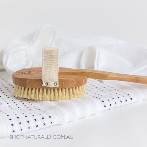 Buy Bass Brushes Wet or Dry Natural Bristle Firm Body Brush Online