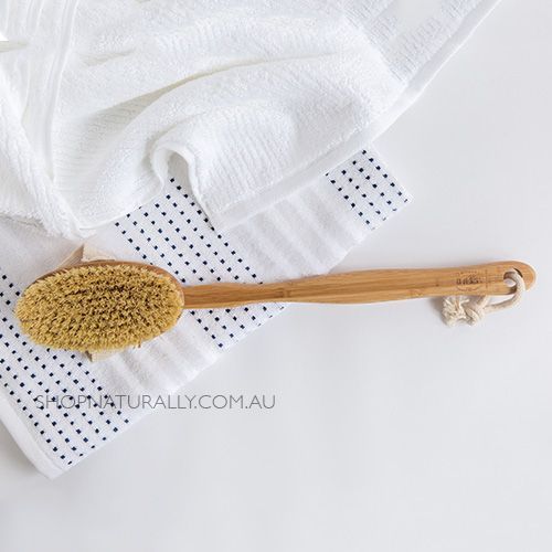 Bass Brushes Natural Bristle Wet or Dry Firm Body Brush