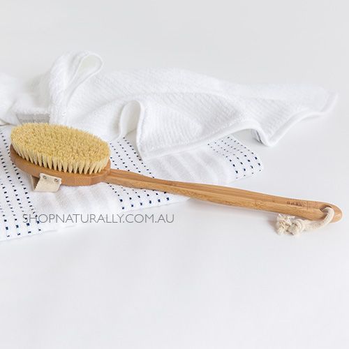 Bass Brushes Natural Bristle Wet or Dry Firm Body Brush