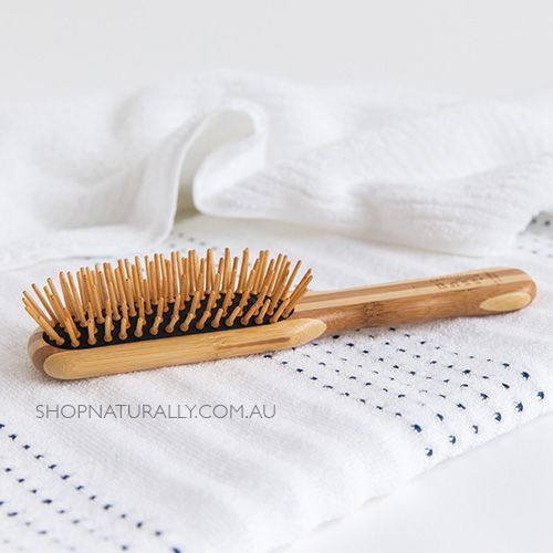 Bass Brushes Bamboo Wood Hair Brush Professional Style