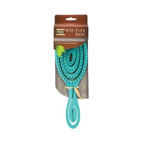 Buy Bass Brushes Eco Flex Teal Detangler Hair Brush Online