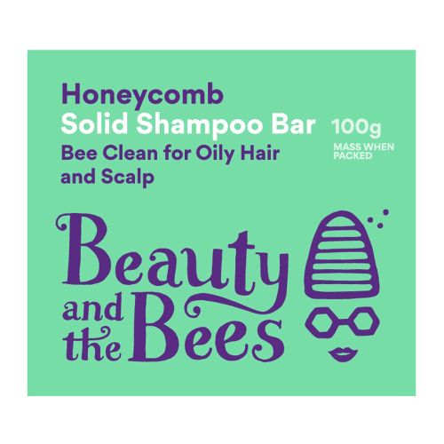 Beauty and the Bees Shampoo Bar pH Balanced for Oily Hair 100g