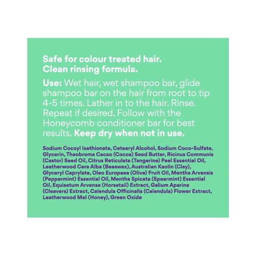 Beauty and the Bees Shampoo Bar pH Balanced for Oily Hair 100g