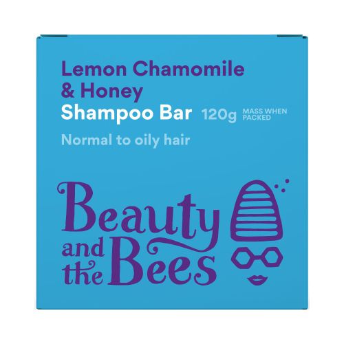 Beauty and the Bees Shampoo Bar Lemon & Chamomile 120g