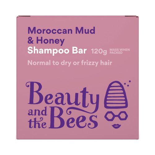 Beauty and the Bees Shampoo Bar Moroccan Mud 120g