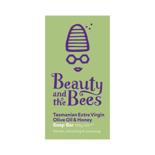 Beauty and the Bees Soap Bar Extra Virgin Olive Oil 120g