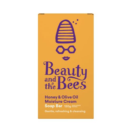 Beauty and the Bees Soap Bar Honey & Olive Oil Moisture Cream 120g
