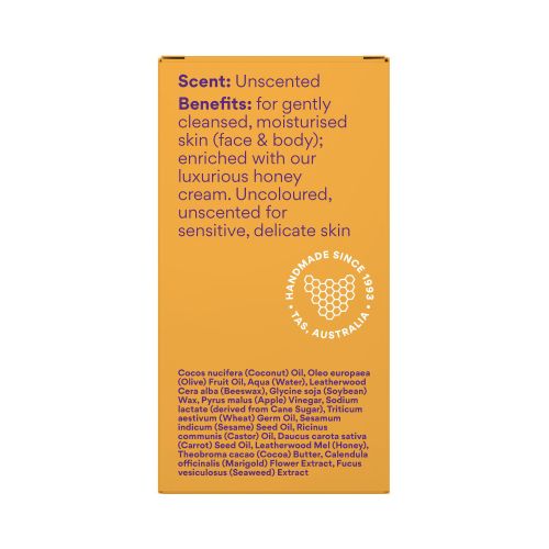 Beauty and the Bees Soap Bar Honey & Olive Oil Moisture Cream 120g