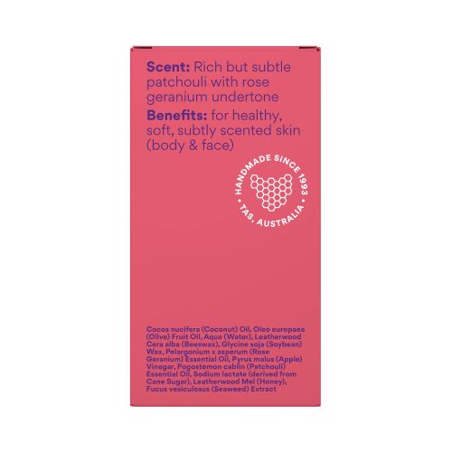 Beauty and the Bees Soap Bar Patchouli & Rose 120g