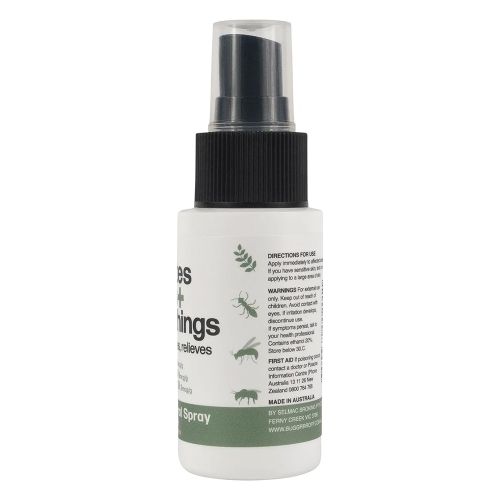 Bug Grrr Off for bites stings + itchy things 100% natural spray 50ml